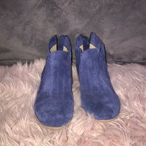 Blue Steve Madden Ankle Boots